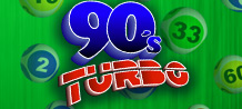 Do you fancy a traditional style of Video Bingo?<br/>
Then you are in the correct game! Play with up to 4 cards, plus 3 extra goodies and 4 possible prizes per card.<br/>
In the 90's Turbo could play with 0.10; 0.25; 0.50 cents and you get much more than you can imagine.<br/>
Click on the turbo and see how fast the 90 balls appear for you and find out your prize quickly!<br/>
Good luck!
