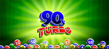 Do you fancy a traditional style of Video Bingo?<br/>
Then you are in the correct game! Play with up to 4 cards, plus 3 extra goodies and 4 possible prizes per card.<br/>
In the 90's Turbo could play with 0.10; 0.25; 0.50 cents and you get much more than you can imagine.<br/>
Click on the turbo and see how fast the 90 balls appear for you and find out your prize quickly!<br/>
Good luck!
